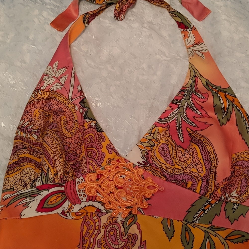 Cache halter blouse - Picture 2 of 4